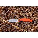 Crescent 3.25 in. Drop Point Blade Everyday CarryKnife with Rawhide Composite Handle