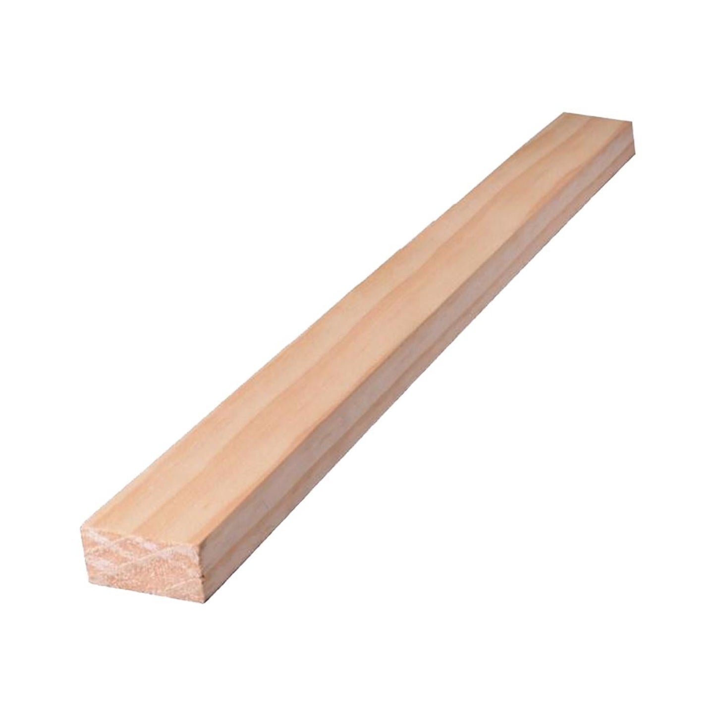 Alexandria Moulding 1 in. T x 2 in. W x 8 ft. L Pine Furring Strip