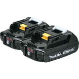 Makita 18V LXT Lithium‑Ion Compact Battery Pack 2.0Ah with Fuel Gauge (2‑Pack)