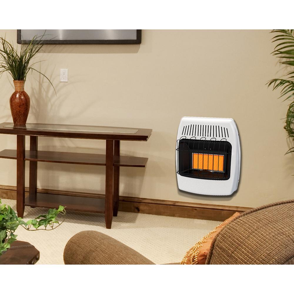 18,000 BTU Infrared Vent Free Natural Gas Wall Heater - Super Arbor