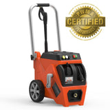 YARD FORCE 1800 PSI 1.2 GPM Electric Pressure Washer with Live Hose Reel and Turbo Nozzle