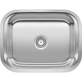 Stellar 23 in. x 17.75 in. x 12 in. Stainless Steel Undermount Laundry Sink in Brushed Satin - Super Arbor