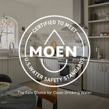 Moen Eva Brushed Nickel 2-handle Widespread WaterSense Bathroom Sink Faucet