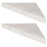 Corner Shelf in Dove White (2-Pack) - Super Arbor