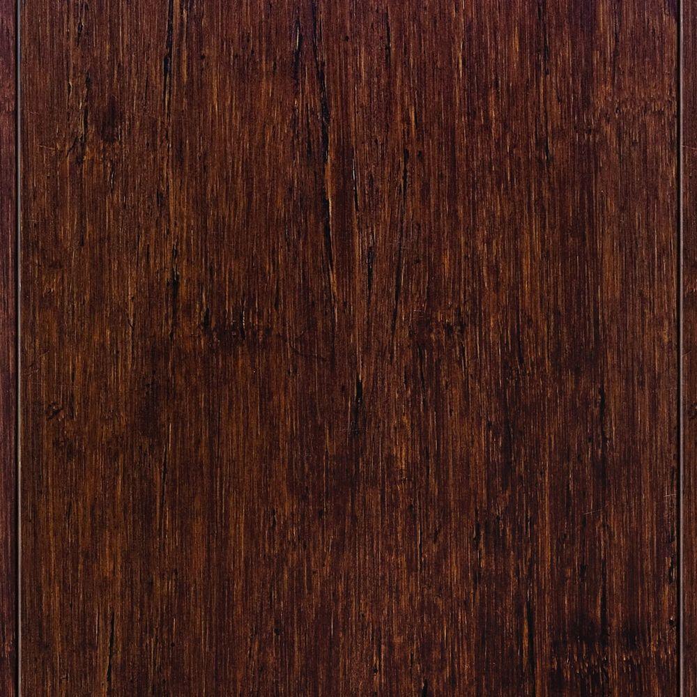 Home Legend Strand Woven Espresso 9/16 in. Thick x 4-3/4 in. Wide x 36 in. Length Solid T&G Bamboo Flooring (19 sq. ft. / case) - Super Arbor