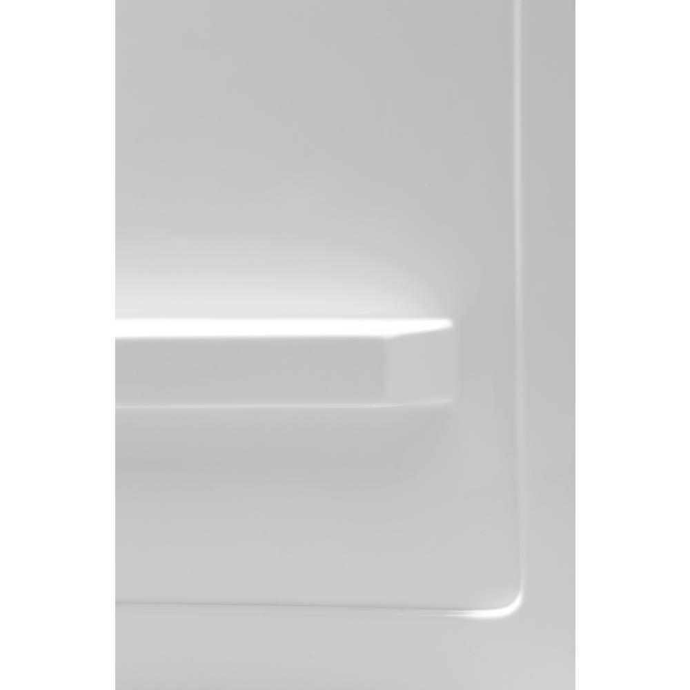 Rose 48 in. x 36 in. x 74 in. 3-Piece DIY Friendly Alcove Shower Surround in White - Super Arbor
