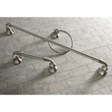 Delta Lorain Brushed Nickel Wall Mount Towel Ring