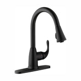 Market Single-Handle Pull-Down Sprayer Kitchen Faucet in Chrome - Super Arbor