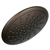 Eco-Performance 1-Spray 8 in. Single Wall Mount Low Flow Fixed Rain Shower Head in Oil Rubbed Bronze