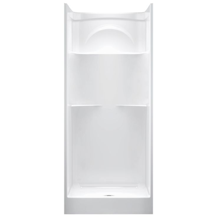 DELTA White Acrylic One-Piece Shower (Common: 32-in x 32-in; Actual: 78-in x 31.875-in x 31.875-in)