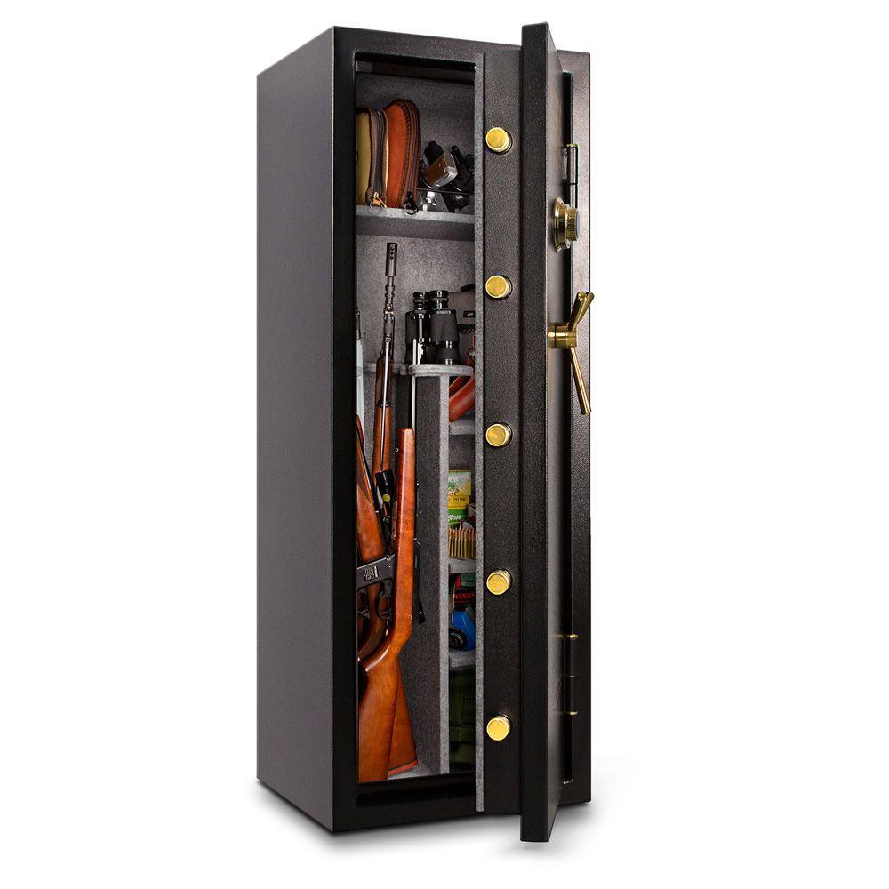 7.6 cu. ft. Fire Resistant Combination 14-Gun Lock Capacity Gun Safe - Super Arbor