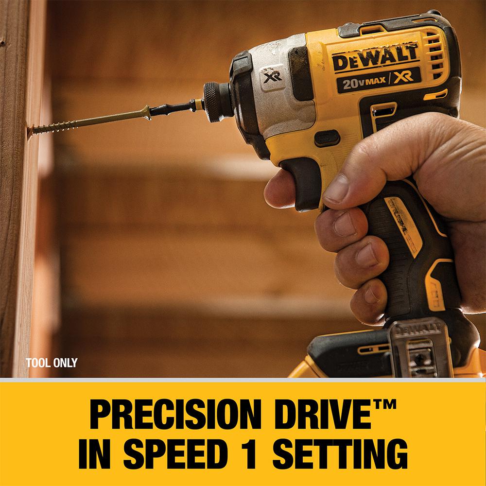 20-Volt MAX Lithium-Ion Cordless 1/4 in. Impact Driver with 20-Volt Lithium-Ion Cordless Reciprocating Saw (Tool-Only) - Super Arbor