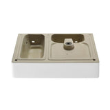 Swiss Madison St. Tropez Vessel Sink in Glossy White