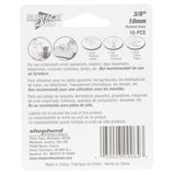 3/8 in. Self-Adhesive Vinyl Surface Pads (16 per Pack) - Super Arbor