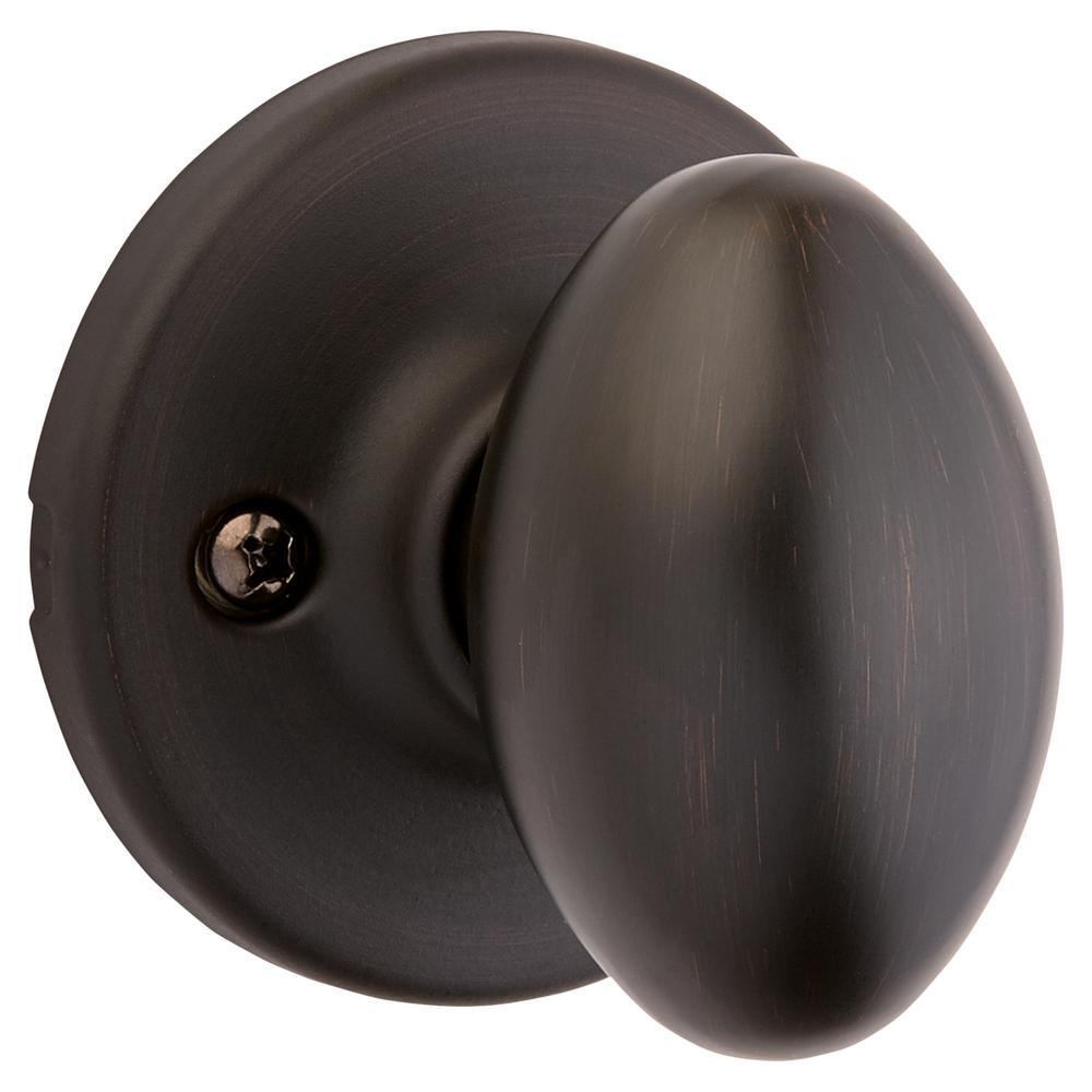 Aliso Satin Nickel Passage Hall/Closet Door Knob - Super Arbor