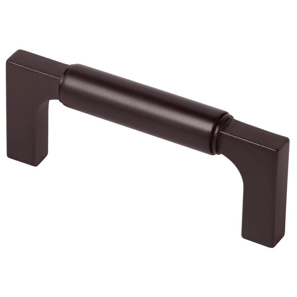 Artesia 8-13/16 in. (224mm) Center-to-Center Champagne Bronze Drawer Pull - Super Arbor