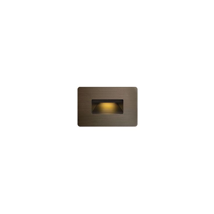 Matte Bronze Luna Integrated LED Deck Step Light