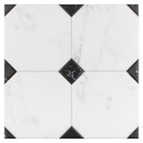 Merola Tile Betera Jet Blanco 13-1/8 in. x 13-1/8 in. Ceramic Floor and Wall Tile (11.18 sq. ft. / case)