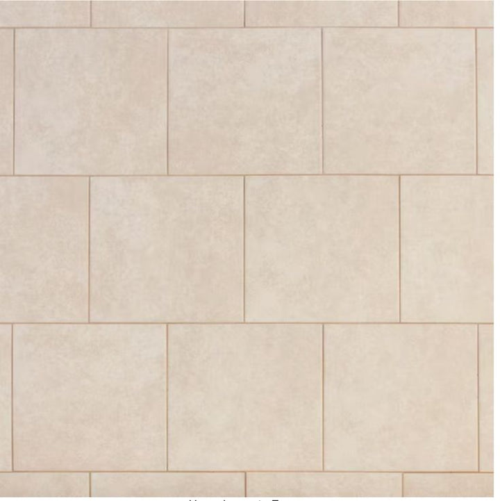 TrafficMaster Laguna Bay 12 in. x 12 in. Cream Ceramic Floor and Wall Tile (14.53 sq. ft. / case)