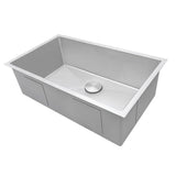 Undermount Stainless Steel 32 in. Single Bowl Kitchen Sink 16-Gauge - Super Arbor