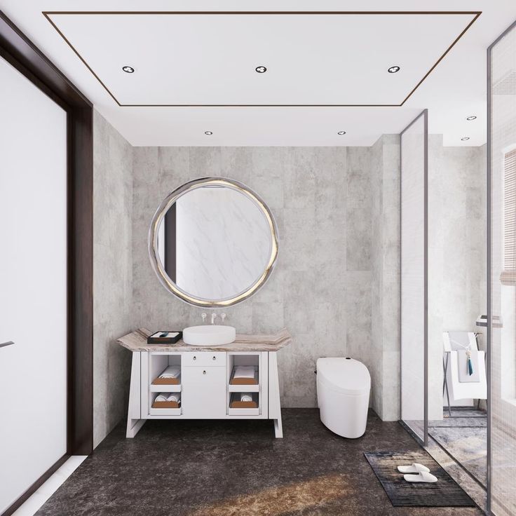 TrafficMASTER Telegrey Concrete 12 in. x 24 in. Luxury Vinyl Tile Peel And Stick Wall (18 sq. ft. / Case)