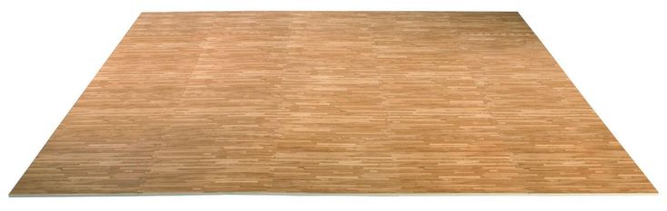 Clevr EVA Foam Interlocking Floor Mat, Light Wood, 25 pcs, 100 sq. ft.