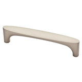 Mila 3-3/4 in. (96 mm) Center-to-Center Satin Nickel Drawer Pull - Super Arbor