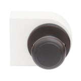 Cove Venetian Bronze Half-Dummy Door Knob - Super Arbor