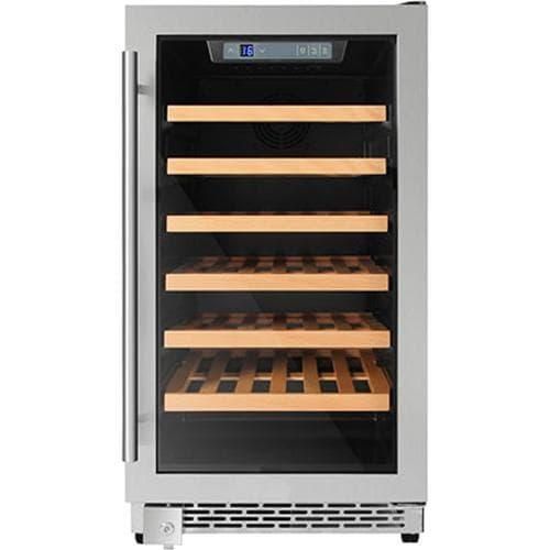 Thor Kitchen 40-Bottle Capacity Stainless Steel Built-In/Freestanding Wine Chiller