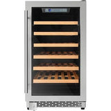 Thor Kitchen 40-Bottle Capacity Stainless Steel Built-In/Freestanding Wine Chiller
