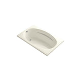 Proflex 5 ft. Reversible Drain Bathtub in White - Super Arbor