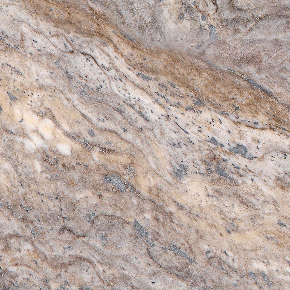 37 in. W x 22 in. D Stone Effects Vanity Top in Cold Fusion with White Sink - Super Arbor