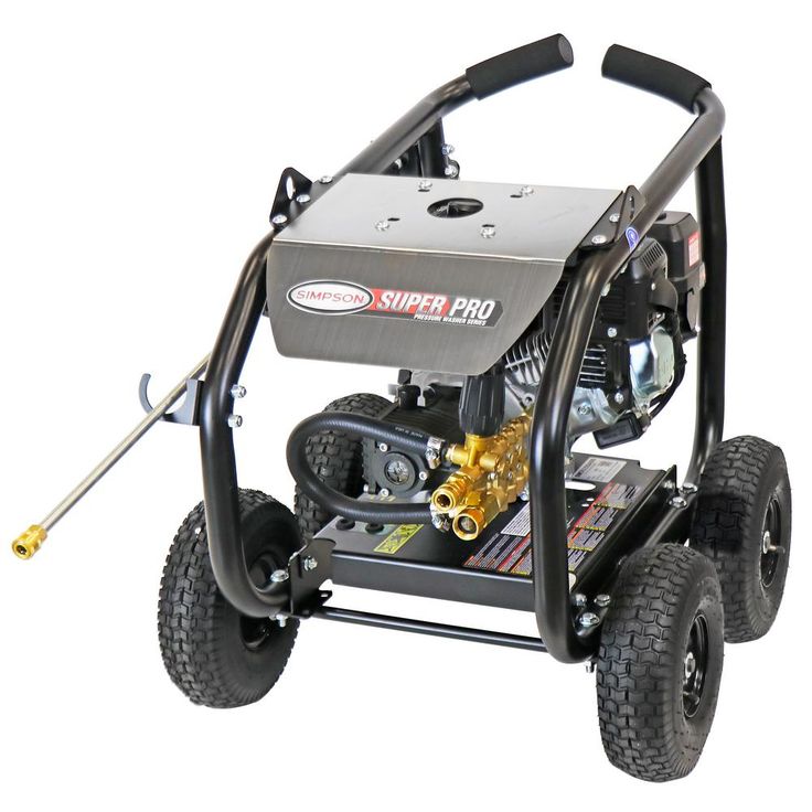 Simpson SuperPro Roll-Cage 3600 PSI at 2.5 GPM Simpson GB210 Cold Water Gas Pressure Washer