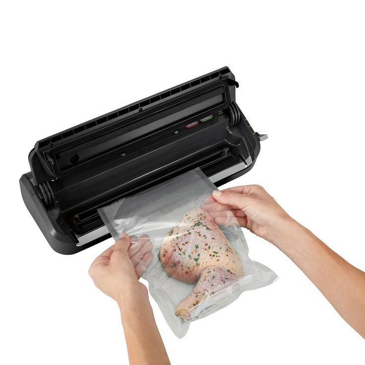 FM2000 Black Food Vacuum Sealer