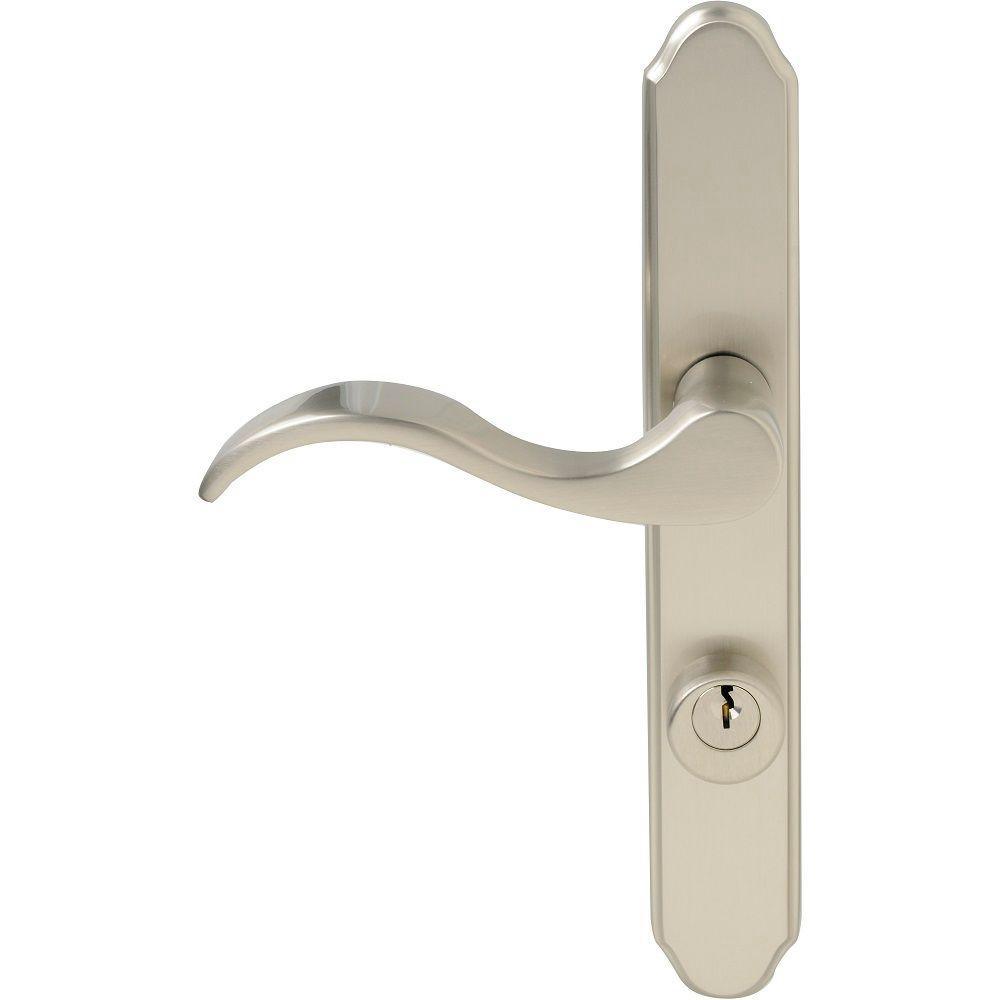 Satin Nickel Serenade Mortise Set Door Latch - Super Arbor