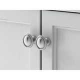 Mornington 54 in. W x 21 in. D Single Bath Vanity in White with Marble Vanity Top in White with White Sink - Super Arbor
