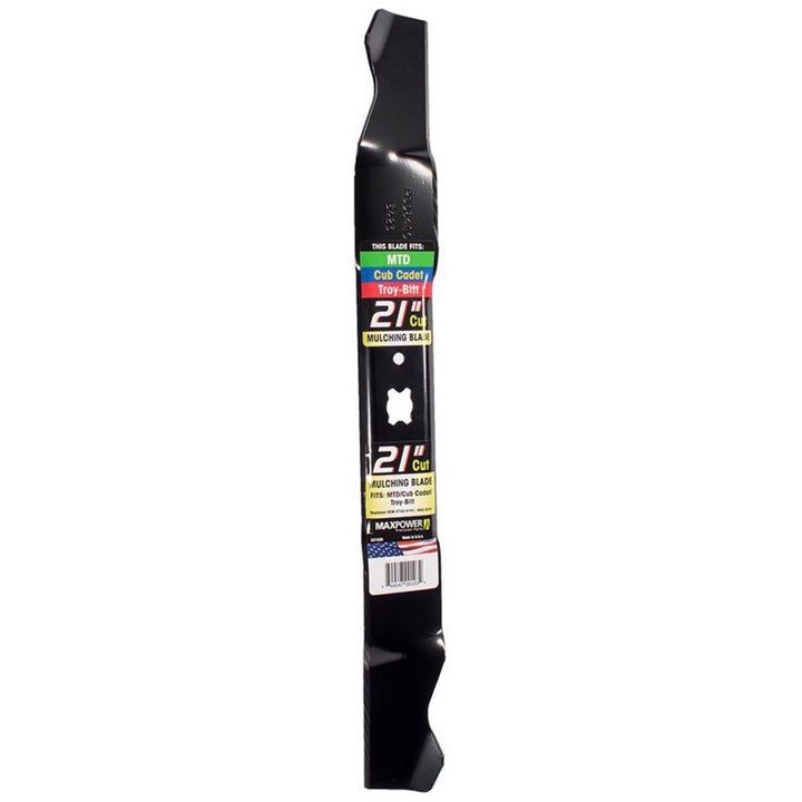 MaxPower 21 in. Mulching Mower Blade for Walk-Behind Mowers, 1-Pack