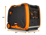 WEN Super Quiet 3800-Watt Portable Inverter Generator with Fuel Shut-Off