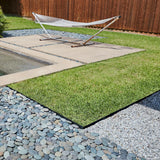 8 ft. x 14-Gauge x 4 in. Black Steel Landscape Edging - Super Arbor