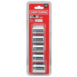 Craftsman Metric 12 Point Socket Set, 5 pc - 1/2 in. Drive, 26 mm