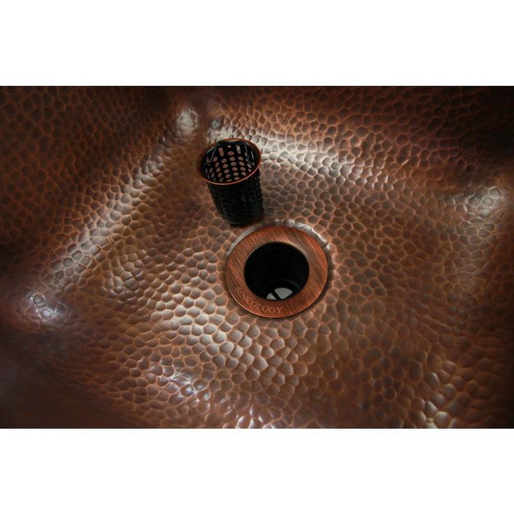 Seurat All-in-One Drop-In Copper 15 in. Single Bowl Copper Bar Sink with Pfister Bronze Faucet and Drain