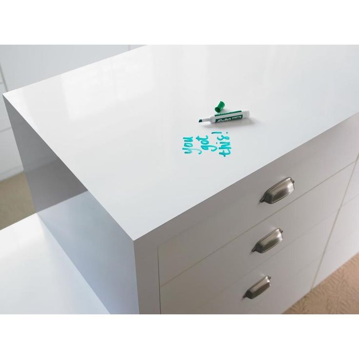 Formica Brand Laminate Writable Surfaces 48-in W x 96-in L White Gloss Laminate Sheet