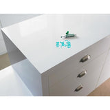 Formica Brand Laminate Writable Surfaces 48-in W x 96-in L White Gloss Laminate Sheet