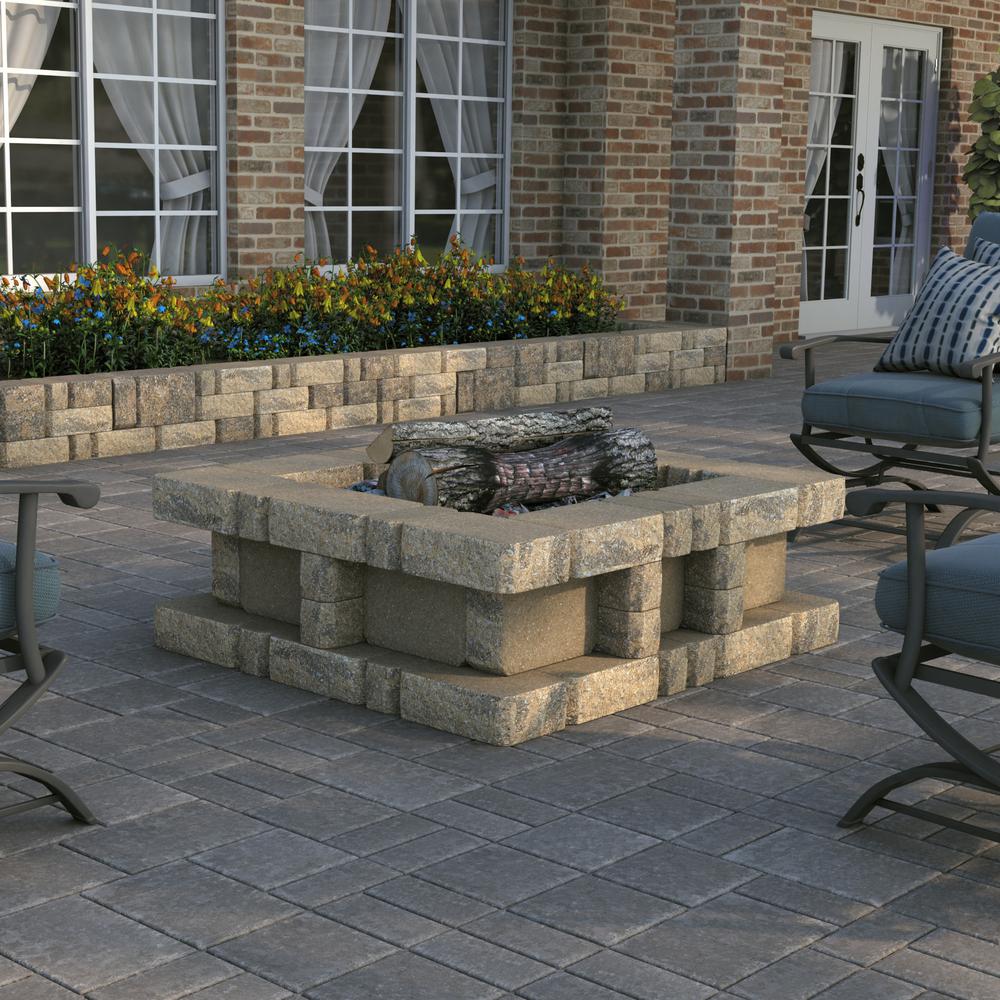 Pavestone SplitRock Small 3.5 in. x 3.5 in. x 7 in. Yukon Concrete Garden Wall Block (288 Pcs. / 24.5 Face ft. / Pallet) - Super Arbor