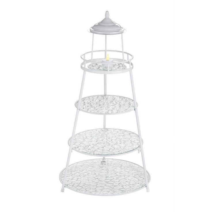 Coventry 3-Tier Lighthouse Serving Stand Gift Boxed