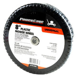 Powercare 8 in. x 1.75 in. Universal Plastic Wheel for Lawn Mowers