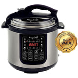 8 Qt. Stainless Steel Electric Pressure Cooker with Stainless Steel Pot