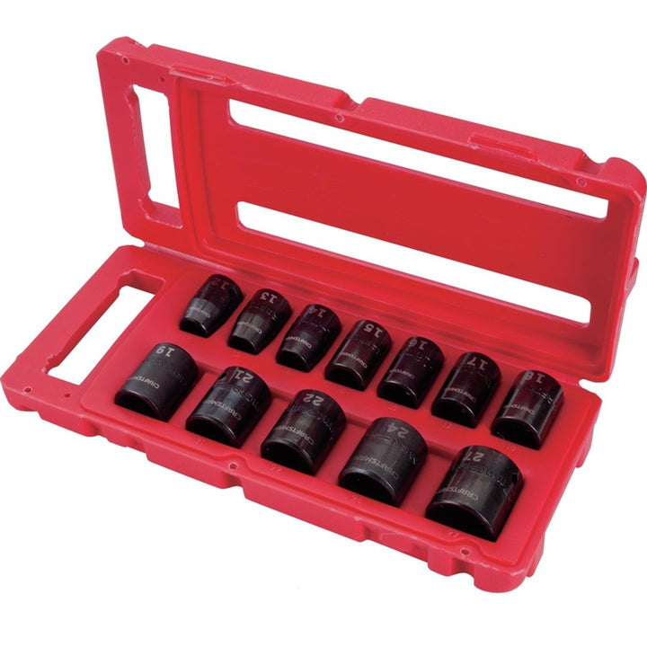 Craftsman Metric 6 Point Socket Set, 12 pc