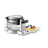 2-Waffle Stainless Steel Flip Belgian Waffle Maker