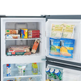 10.1 cu. ft. Top Freezer Refrigerator in Black - Super Arbor